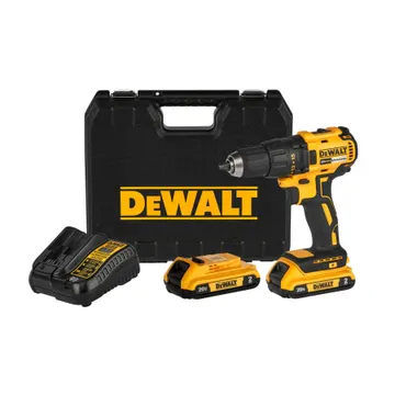 Furadeira e Parafusadeira de Impacto Dewalt DCD7781D2-BR a Bateria 20V Brushless 1/2" com Maleta Carregador e 2 Baterias